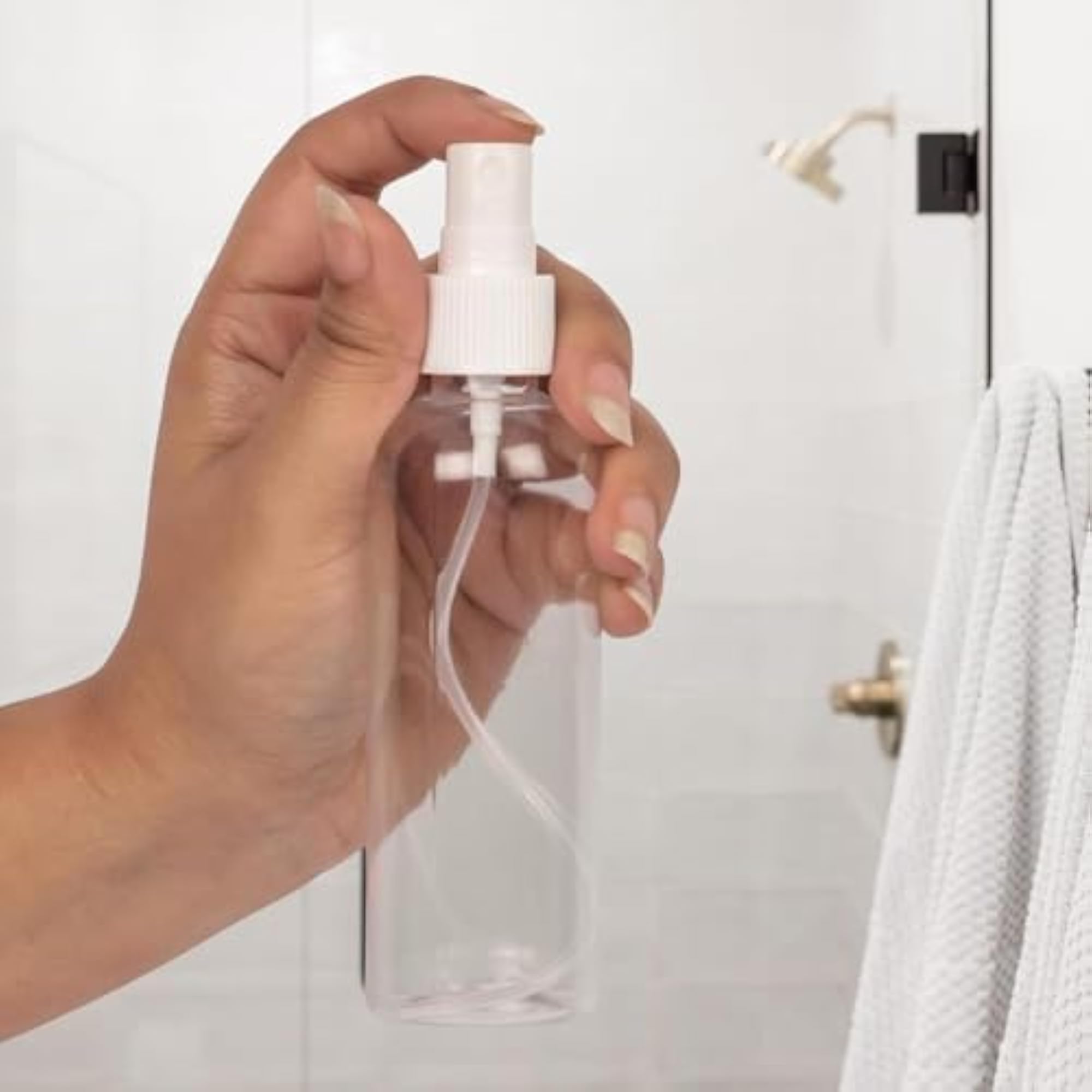 100ml Refillable Spray Bottles for Essential Oils, Pack of 4