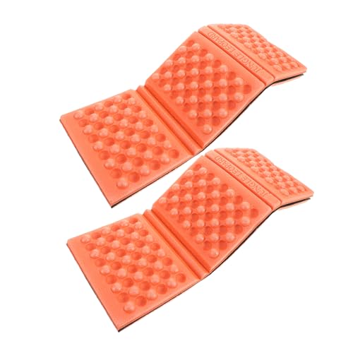 Happyyami Multi-Purpose Outdoor Mat 2 Pack Portable Camping Cushion Foam Sit Pad for Beach Park Car Tent