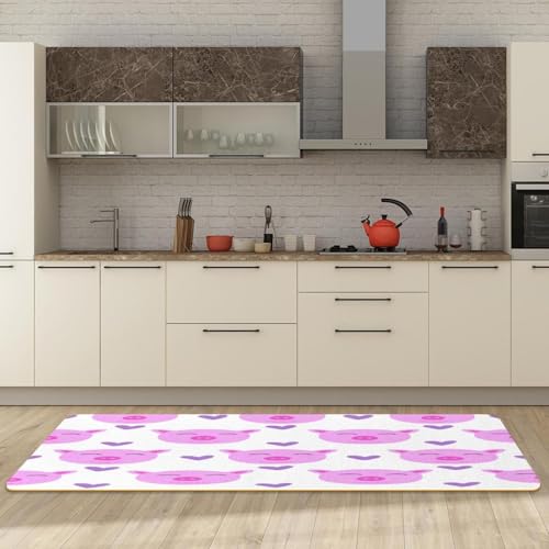 Alfombrilla de cocina absorbente y mullida de dos piezas VAPOKF 3