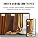 Lazzzy Velvet Blackout Curtains Thermal Insulated Room Window Drapes Super Soft Luxury Curtains for Living Room Bedroom Rod Pocket 2 Panels, Gold Brown, 52