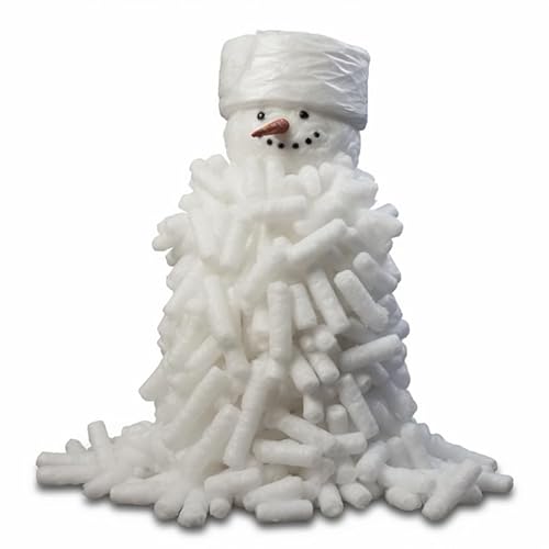 400 l Liter Verpackungschips / Polsterchips / Füllmaterial Sack – versandkostenfrei deutschlandweit – BIO Produkt von versando® MADE IN GERMANY – Grundpreis nur 0,064 € pro Liter - 5