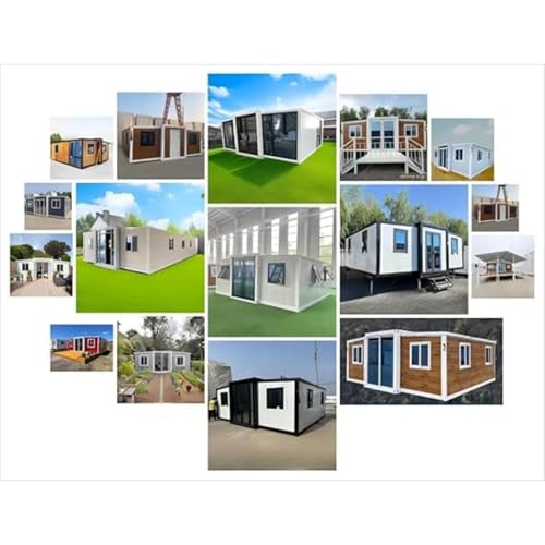 Energy-Efficient Container House Tiny Home, Tiny House with Two Bedrooms and Bath, Designed for Tiny Houses to Live in for Adults, Prefab Tiny Homes for Sale Featuring Kitchen - Image 7