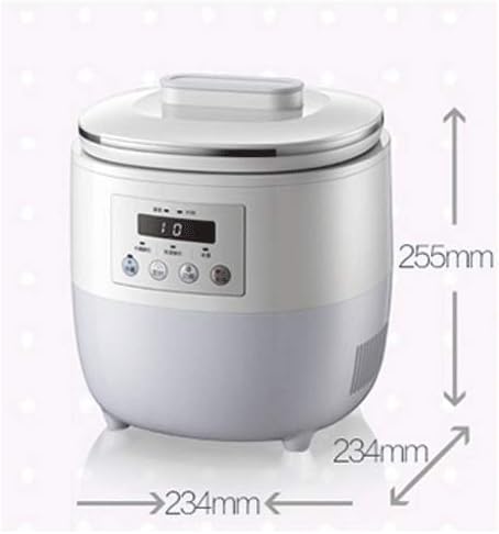 Yogurt machine,Automatic Digital Yogurt Maker Machine with Set Temperature Reusable Glass Jars Lids for Instant Storage