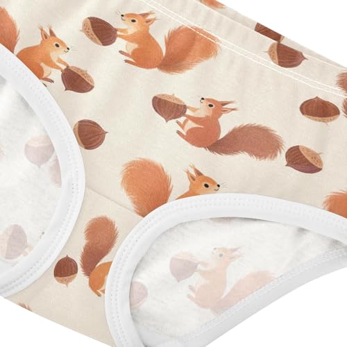 Squirrel Chestnut Toddler Girls's Underwear 2T 23006574