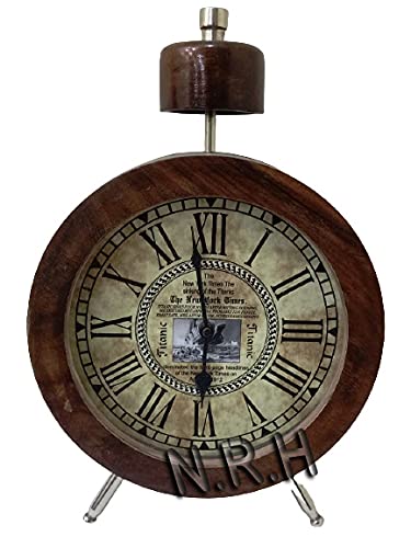 Orologio da tavolo life elite diam cm 125 - tortora orologio da tavolo