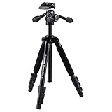 Velbon(ベルボン) 三脚 Sherpa(シェルパ) 645 III N 4段 レバーロック 脚径29mm 中型 3Way雲台 クイックシュー対応 アルミ脚 500427