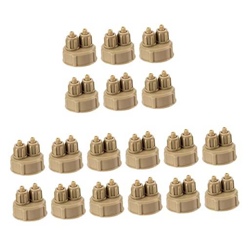 Mipcase 18stücke Flaschenverschlüsse Schnelle Schraubkappen Reaktoren Kompatibel Mit Kohlensäurehaltigen Getränkeflaschen Praktische Lösung Für Pflanzenpflege