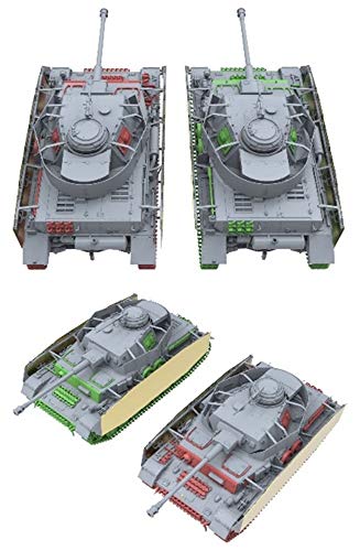 BORDER MODEL BT005 Pz.Kpfw.IV AUSF.H Early / Mid 2 in 1 BT-005 - Modellbausatz Deutscher Panzer Maßstab 1:35 – Bild 5