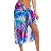 Kiniki Storm Tan Through Zondoorlatende Beach Sarong