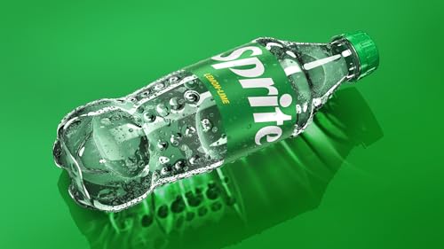 Sprite , Maximale Erfrischung mit Limetten und Zitronen Geschmack in praktischen Flaschen , 12 x 500 ml Einweg Flaschen