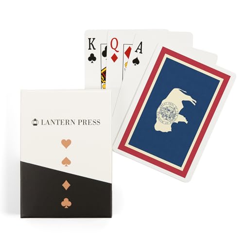 Baraja de Naipes Póker Wyoming State Flag 52 Cartas