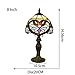 GAUUA Tiffany-Tinglamp 20 Cm Tiffany Buntlas Table Lamps Creative Baroque Bedroom Study Living Room Bar Cafe Hotel Tool Lamp
