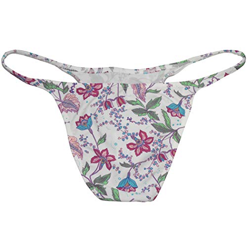 OROCOJUCO Mens Sports Cheeky Briefs Underwear Bulge Bikini Low-rise Swimwear String Posing Trunks3