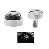 🔩【Passend für】Harley Sportster 1996-1917, Wide Glide, Straße Bob, Roadking, Fatbob, Streetbob, Softail, Dyna, Street Glide, Straßenglide, Ultra Glide, Touring und andere Modelle mit 1 / 4-20 Gewinde.