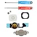 MMOBIEL Tasto Home Compatibile con iPhone 5 2012 - Pulsante Home Button di Ricambio - incl. Cacciaviti - Bianco