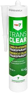 Tec7 Trans7 Klebstoffe / Universalkleber | Kleben, Montieren und Abdichten | Transparent | 310ml | Einfach zu verarbeiten ...