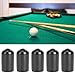 Chiffonade 10PCS Rubber Pool Cue Tip Protectors 14/13/12/10mm – Billiard Cue Tip Cover Durable Snooker Accessories for Billiard Stick(10mm)