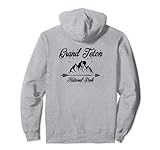 parco nazionale del grand teton felpa con cappuccio