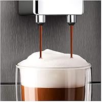 Melitta Avanza - Kaffeevollautomat mit Milchsystem, Kaffeemaschine mit Mahlwerk und extragroßem Wassertank (1,5 l) für z. B. Cappuccino oder Espresso, mystic titan – Ansicht 4