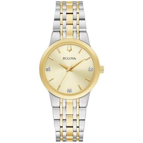 Montre de fitness Bulova 98P224 connectée pour femme avec podomètre et suivi sommeil