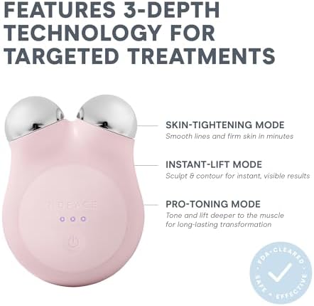 NuFACE MINI+ Microcurrent Facial Toning Device