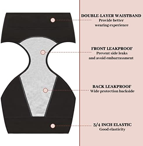 Leakproof Cotton Menstrual Underwear - Walifrey Period Pants - Image 4