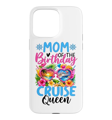 Mom Of The Birthday �N���[�Y �N�C�[�� �x�� ���j�� �X�}�z�P�[�X iPhone 15 Pro Max �p