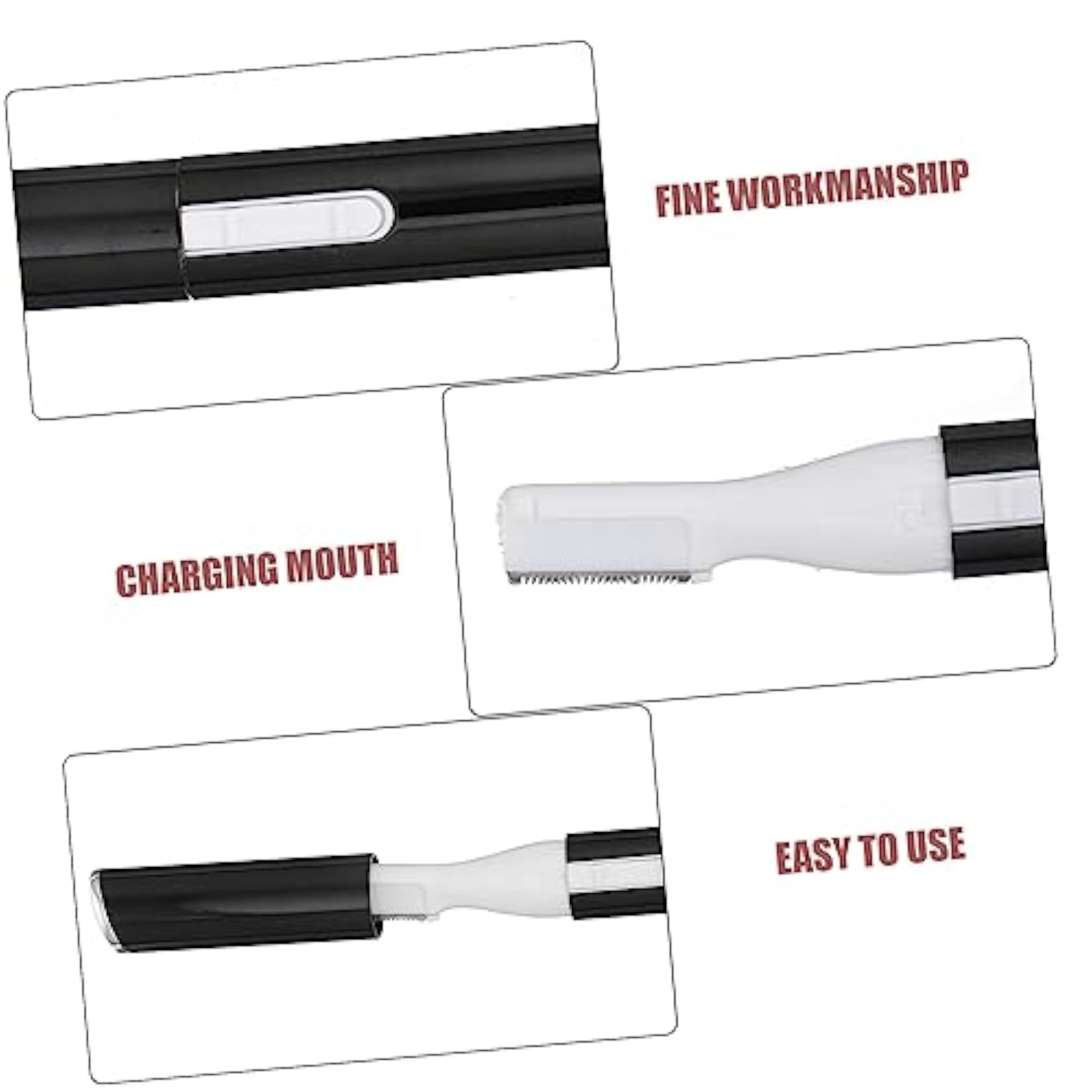 3 Sets Electric Eyebrow Trimmer for Women, Painless Grooming Tool