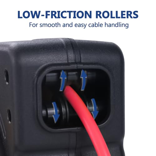 Carrete de cable para montaje y herramientas UK EnergyPro flexible de 15m y alta potencia 6