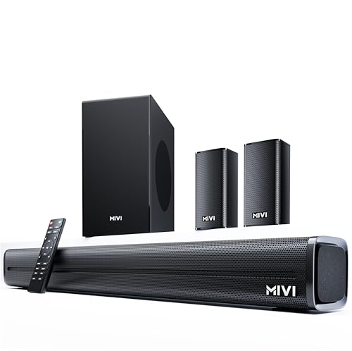 Mivi Fort Hip-Hop 4000 400 Watts Cinematic Home Theatre [Latest L...