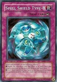 Yu-Gi-Oh! - Spell Shield Type-8 SD6 (SD6-EN033) - Structure Deck 6: Spellcaster's Judgment - 1st Edition - Common