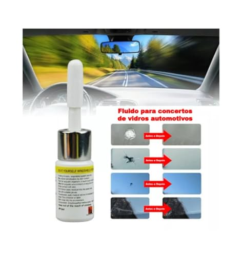 Kit Reparador De Para-brisa Trincado Vidros Resina Alemã