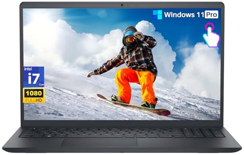 Dell Laptop DC15250 15.6" FHD Touchscreen for Business & Home