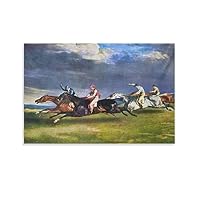 Amazon.co.jp: ロマン派の画家テオドール・ジェリコー エプソムの競馬