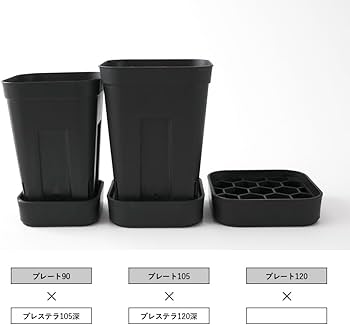 Amazon | プレステラプレート90/105/120 排水性のよいメッシュ構造の