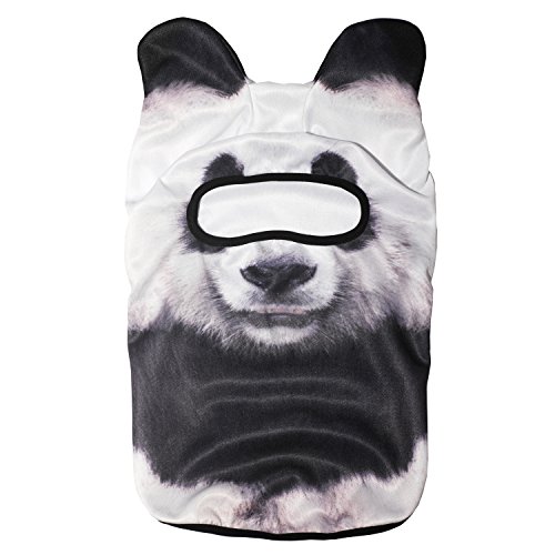Image of WTACTFUL 3D Animal Ears Balaclava, Breathable Face Mask for Halloween