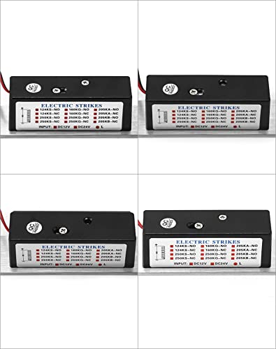 Verrouillage de porte électrique 12VDC QWORK robuste pour sécuriser votre accès - 3
