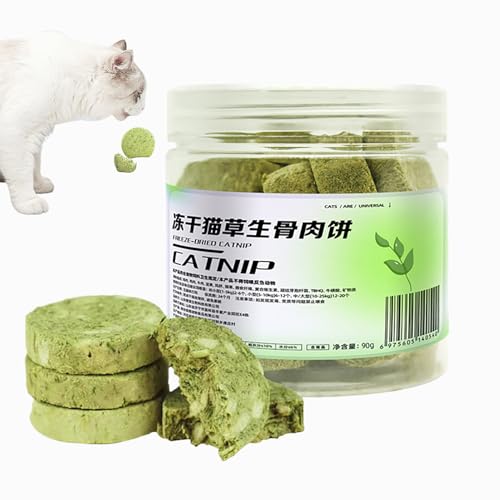 TETRAS DE Grass Cat: Bocadillos De Masticación para, Galletas Naturales Que Limpian Los Dientes con Hierba En Nutrientes, Golosinas para Mascotas Seguras Y Saludables para Gatos De Todas