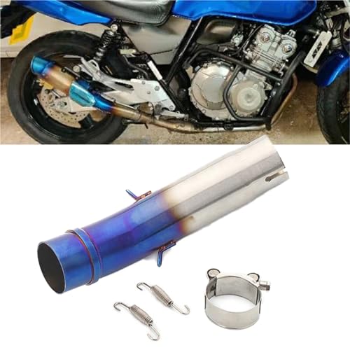 Pot d'échappement CB400 contre la corrosion : Tube intermédiaire inox