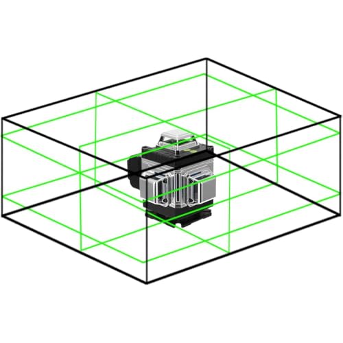Nível a laser de 16 linhas com suporte para controle remoto