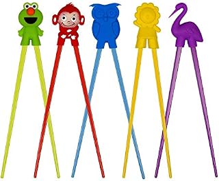 Training chopsticks for kids adults and beginners - 5 Pairs chopstick set