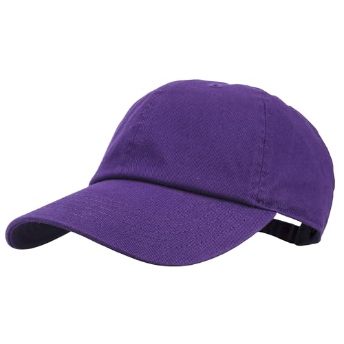 Gelante Cotton Dad Hat Polo Style Adjustable 1826 Purple 1PC