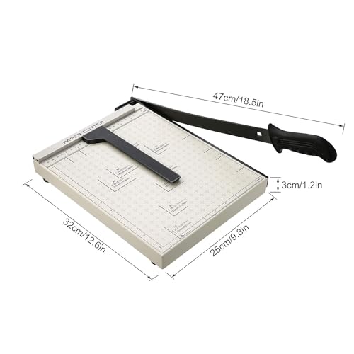 Cortador de papel profesional COOCHEER para manualidades caseras y folios A4 2