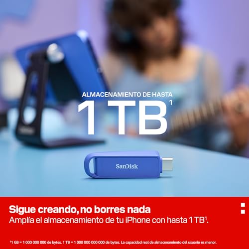 Pendrive USB Type-C 256 GB SanDisk para recuperar espacio y datos en el móvil 5