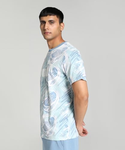 Image of PUMA Men's Cotton Regular Fit T-Shirt