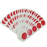 100pcs Embossed Foil Blank Certificate Self-Adhesive Sealing Stickers,Foil Sticker,Perfect for Invitations, Certification, Graduation, Notary Seals, Corporate Seals(Ren)