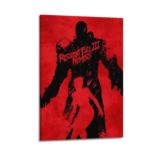 Image of Video Game Resident Evil Series Poster Poster Decorative Painting Canvas Wall Posters And Art Picture Print Modern Family Bedroom Decor Posters 08x12inch(20x30cm)
