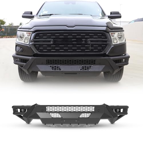 Nixon Offroad Skid Plate for Nixon Offroad 2019 2020 2021 2022 2024 Ram 1500 (Exclude Rebel Model) Front Bumper, Front Engine Transmission Guards Off- Road Splash Shield, Black