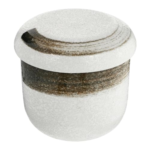 JEWEDECO Cuenco de Cerámica para Estofado de 1 Persona, Olla Humeante para Cocina Japonesa, Tazón de Cocina Resistente y Apto para Restaurante, Suministro de Vajilla para Hogar y Reunión