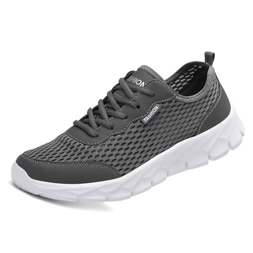 IWIHMIV Mens Tennis Shoes Mens Athletic Shoes Men's Running Shoes Sneakers Comfortable Breathable Non-Slip Walking Shoes for Men4